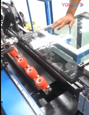 中空玻璃臥式自動打膠機打膠效果