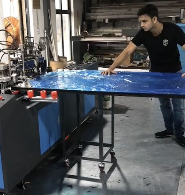 玻璃切割機現場